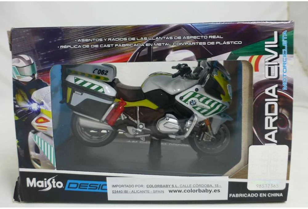 BURAGO Motociklas BMW Bmw R 1200 Rt Guardia Civil 1:18