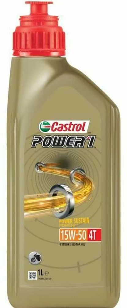 Alyva motociklams Castrol Power 1 15W50, 1L