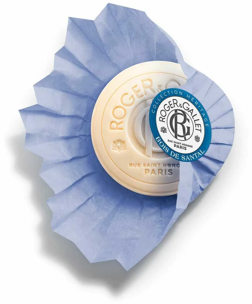 Roger & Gallet Bois De Santal Soap Bar parfumuotas muilas rankoms ir kūnui, 100 g