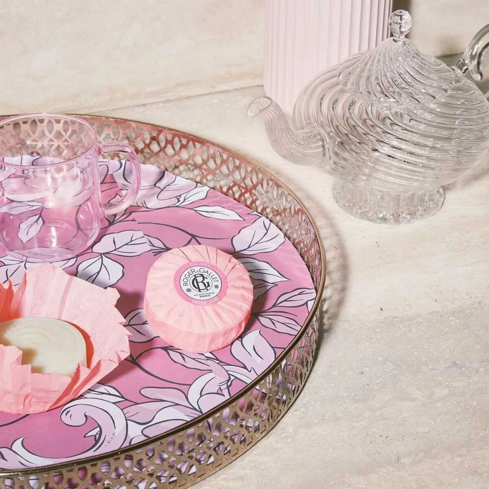 Roger & Gallet Rose The Soap Bar parfumuotas muilas rankoms ir kūnui, 100 g