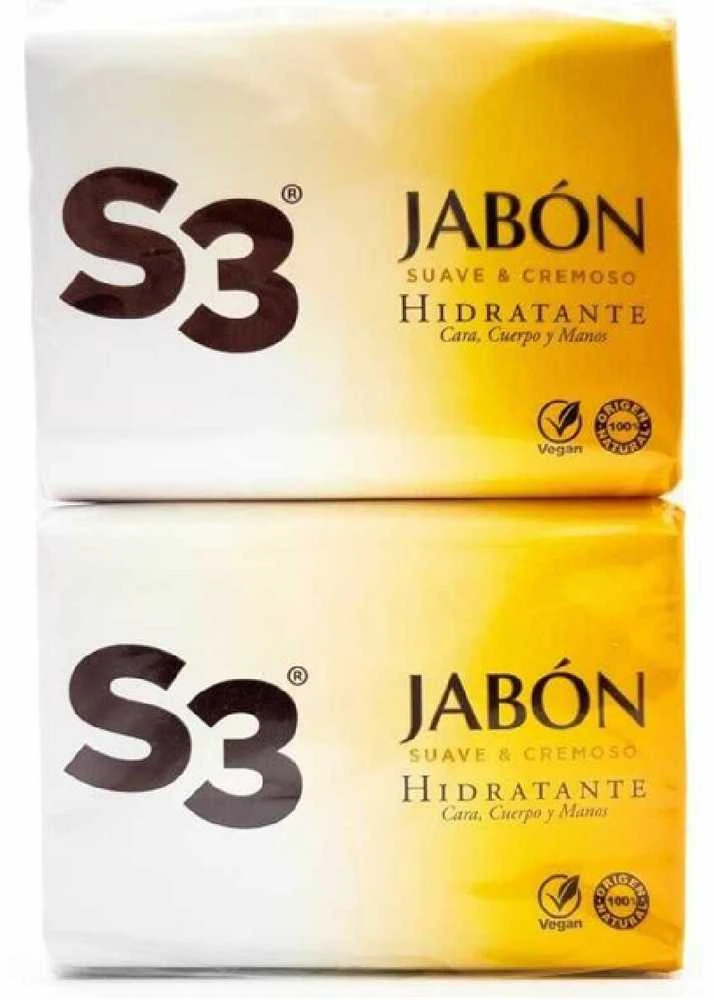 "Legrain S3" drėkinamasis muilo gabalėlis 2 X 125g