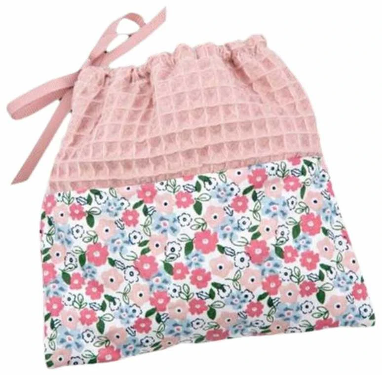 Arias realistiška lėlytė mergaitė 30 cm, su čiulptuku, rožine kepuryte, maudoma