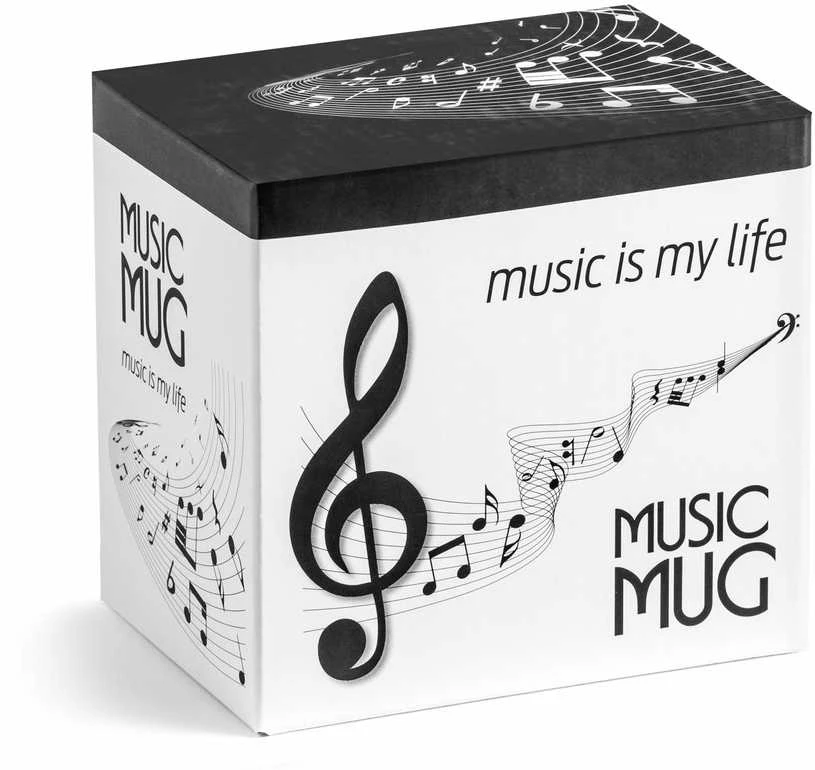 Muzikinis puodelis KEYBOARD
