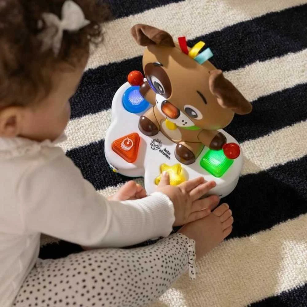 Baby Einstein Mažylis Einšteinas – būgnelis ir mokykis Deano™ muzikinis mokymosi žaislas – (BE-16830)