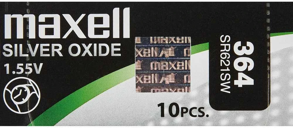 Baterija - Maxell 364 (SR621SW) 1.55V mygtukinė baterija