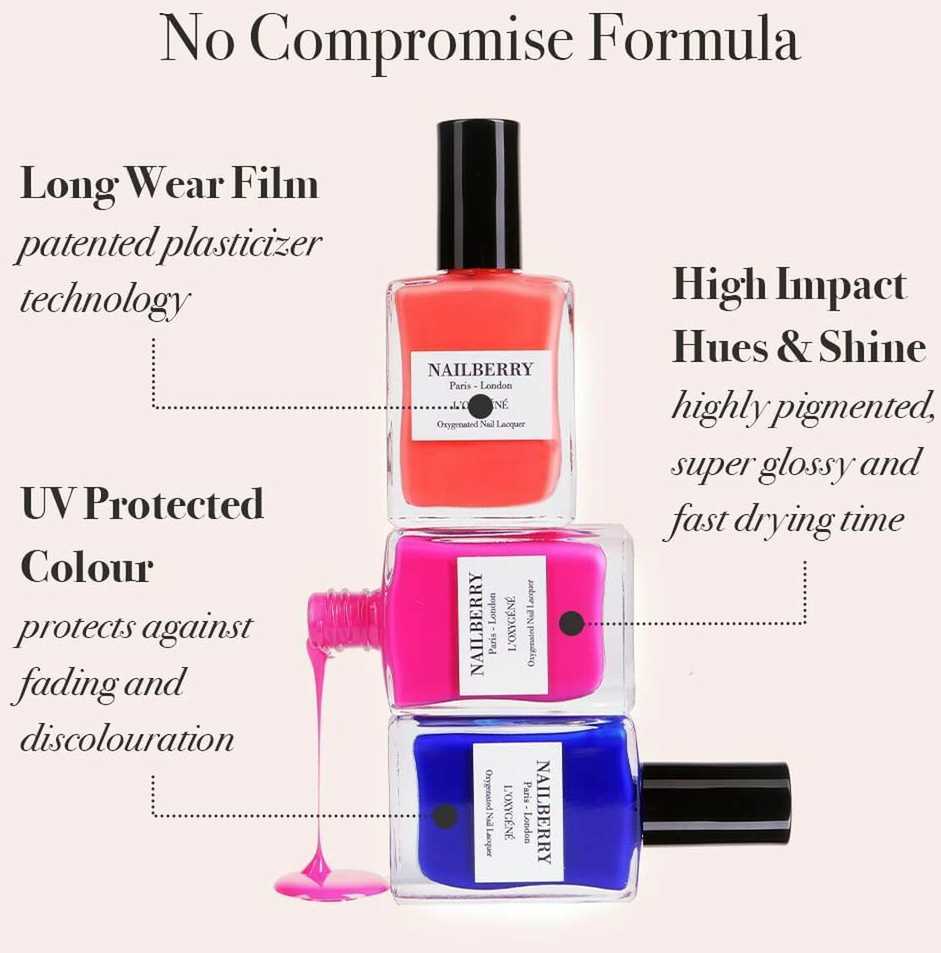 Nailberry Pop My Berry nagų lakas, 15 ml