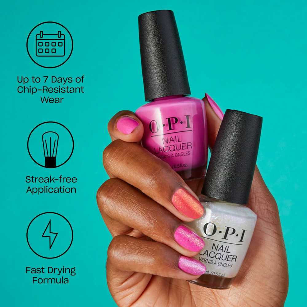 „Opi“ nagų lakas, išsilaikantis iki 7 dienų, vertas „Pretty Penne“, 15 ml