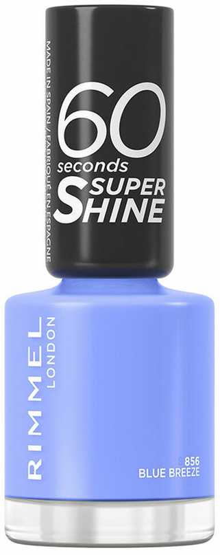 Rimmel London 60 Seconds Super Shine Nagų lakas moterims, 8 ml