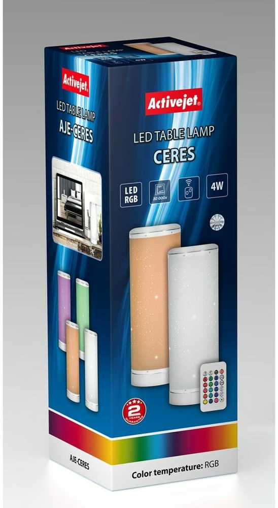 Activejet LED decorative lamp AJE-CERES RGB