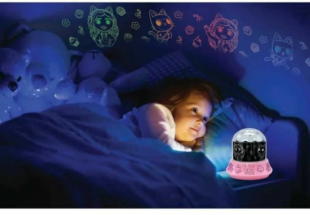 Lexibook Usorteret Gabby Gabby's Doll House Night Light projektorius su garsiakalbiu