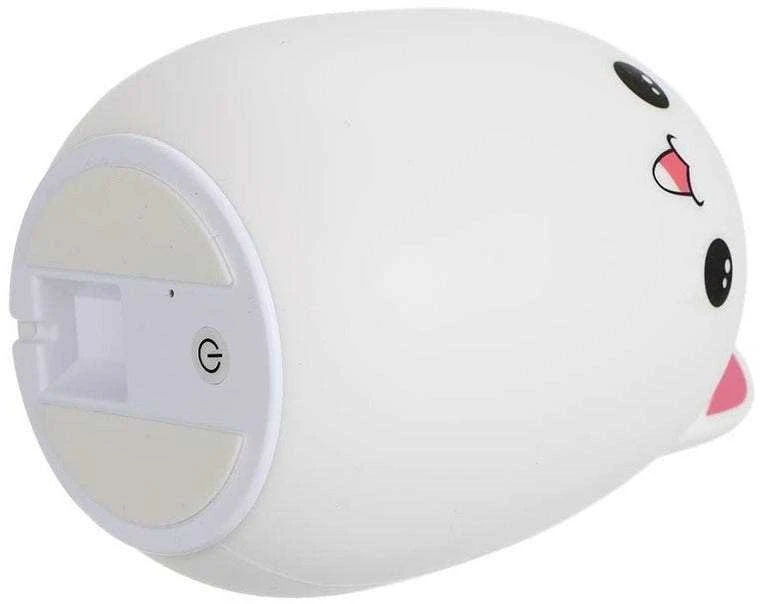 Naktinė lempa vaikams LED katinas RGB lietimui jautri