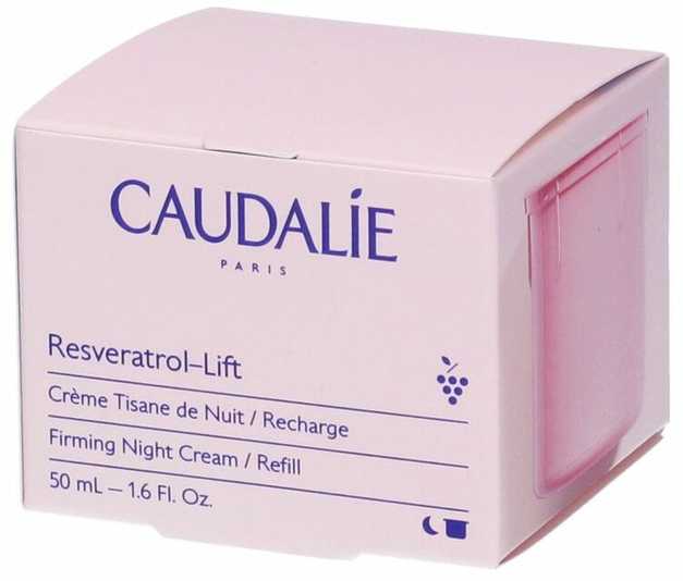 Caudalie Resveratrol- Lift Night Tisane Kreminis Refill naktinio veido kremo papildymas, 50 ml