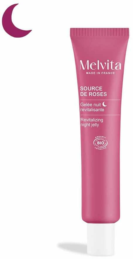 Melvita SOURCE DE ROSES revitalizing night gel 40 ml