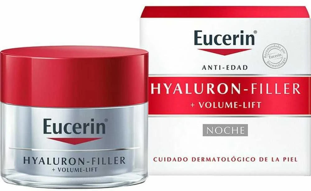Eucerin Hyaluron Filler Volume Lift Night Kreminis naktinis veido kremas, 50 ml