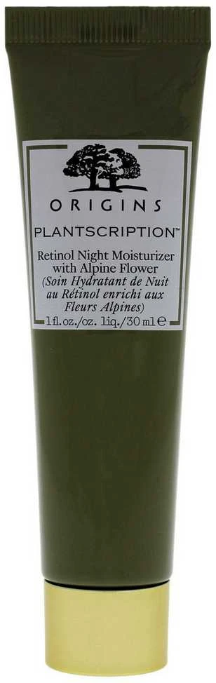 Origins Plantscription Retinol Night Moisturizer With Alpine Flower naktinis drėkinamasis kremas su retinoliu, 30 ml
