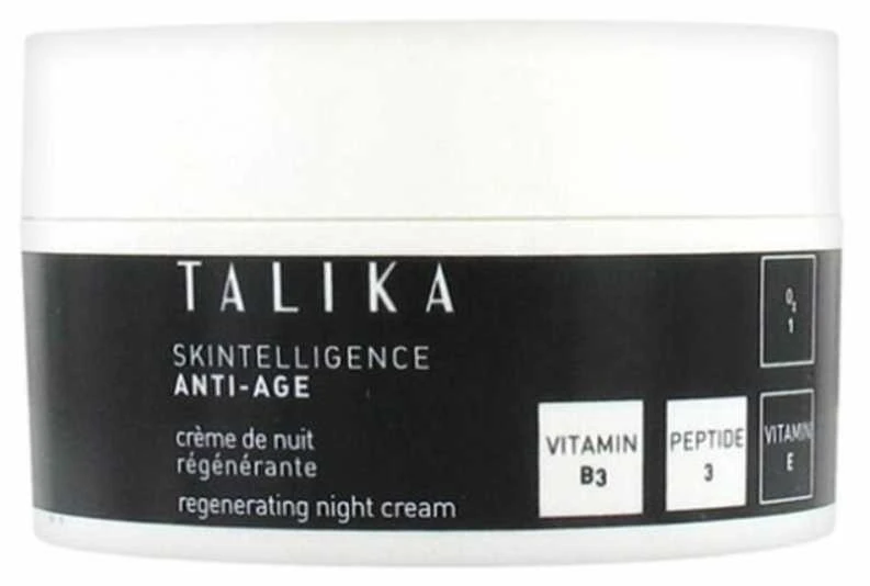 "Talika Skintelligence" regeneruojantis naktinis kremas nuo senėjimo 50ml
