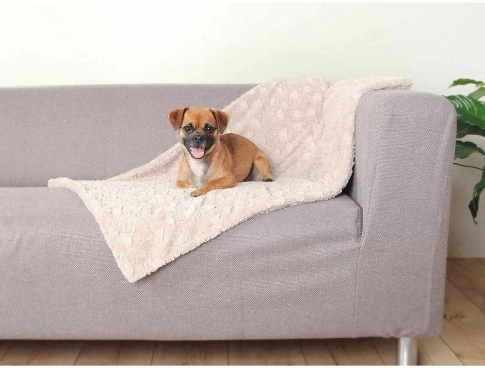 TRIXIE Cosy antklodė, pliušas 150x100 cm, šviesi