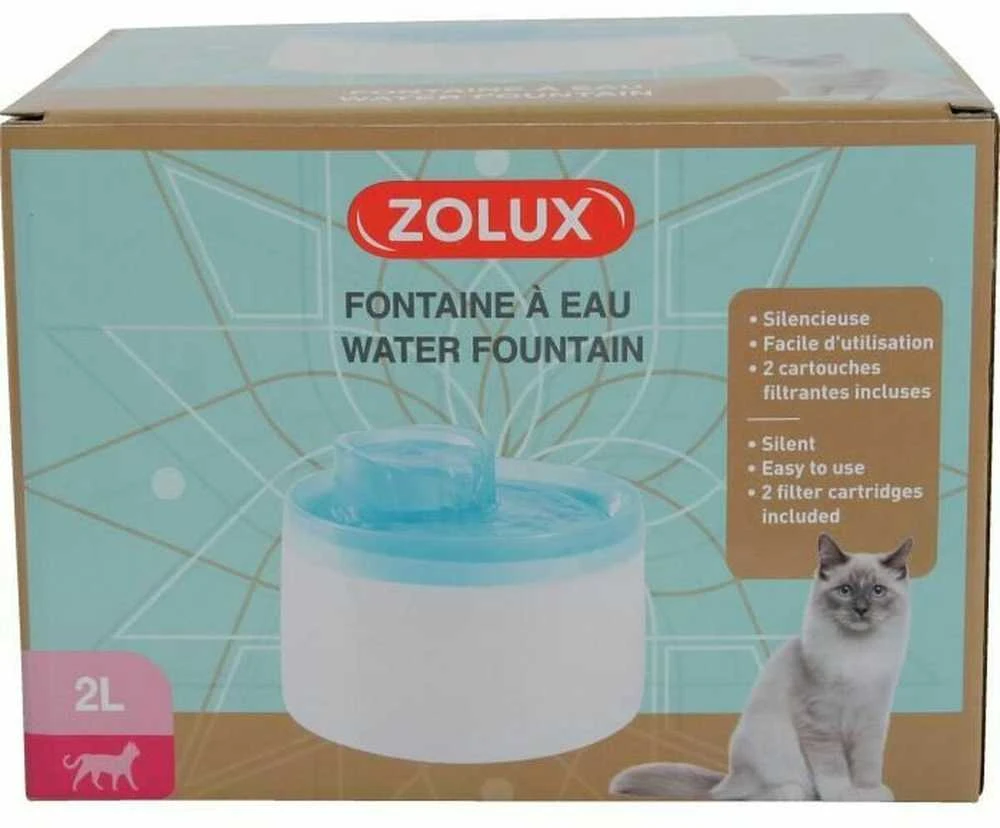 Gertuvė - fontanėlis Zolux WATER FOUNTAIN, 2 l