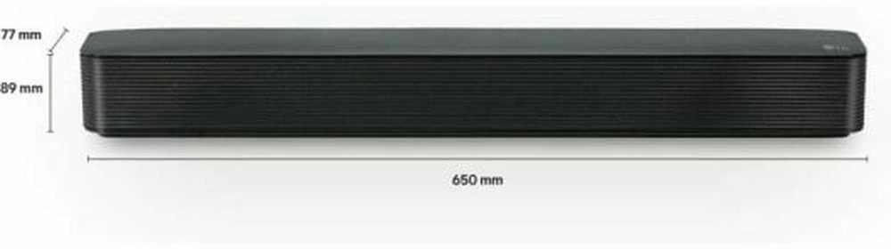 Namų kino sistema LG | Soundbar for TV | SQM1 | 40 W | Bluetooth | Belaidė jungtis | Juodas