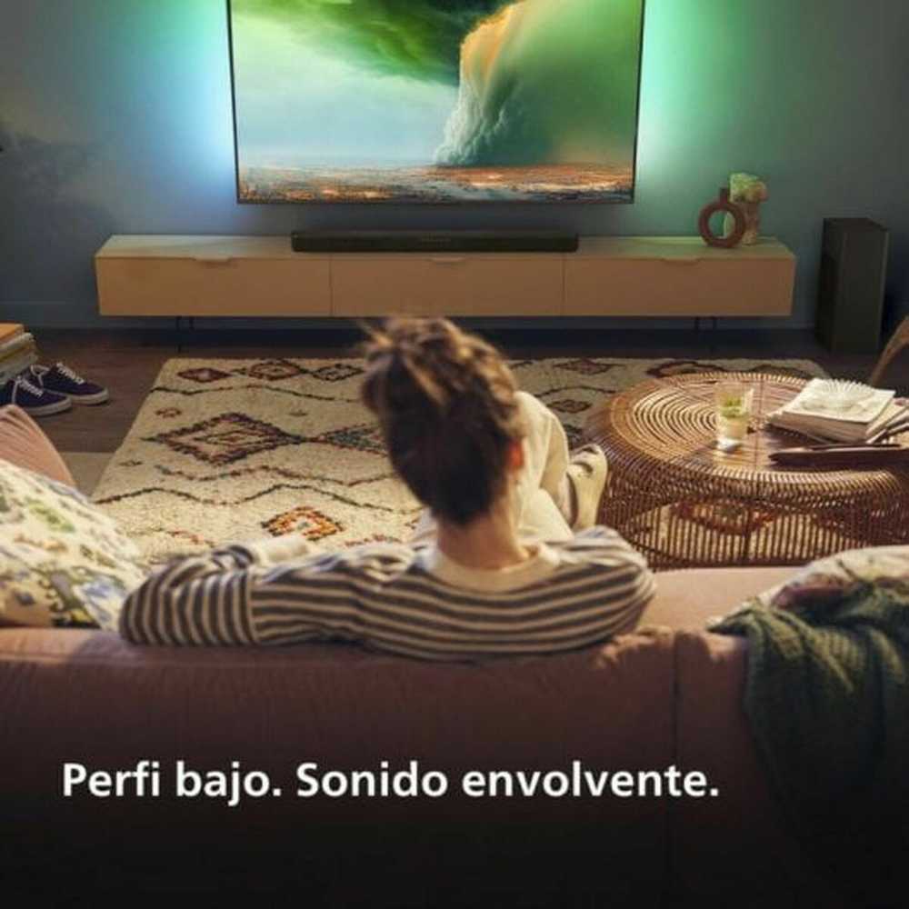 Namų kino sistema Philips 2.1 garso juosta su belaidžiu žemųjų dažnių garsiakalbiu tab6309/10