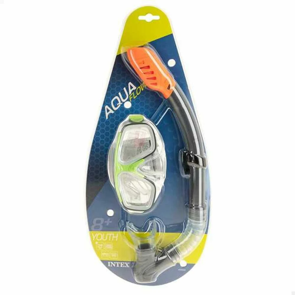 Nardymo komplektas „Motor“ kaukė + vamzdelis INTEX 55949