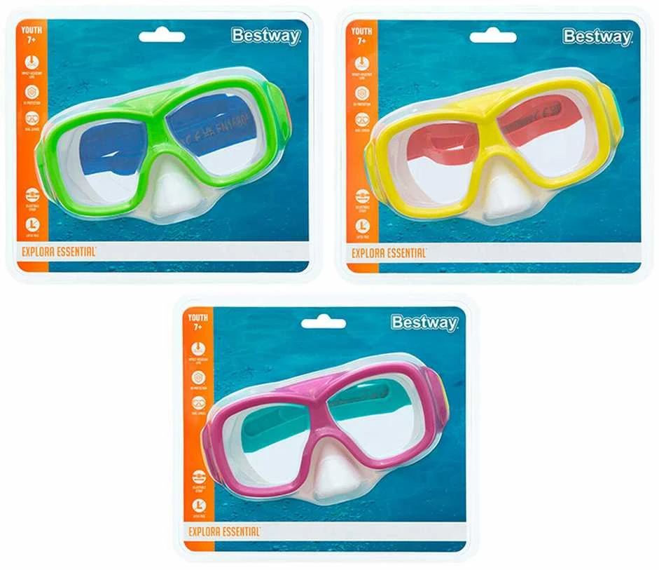 Bestway plaukimo ir nardymo kaukė AQUANAUT 22039