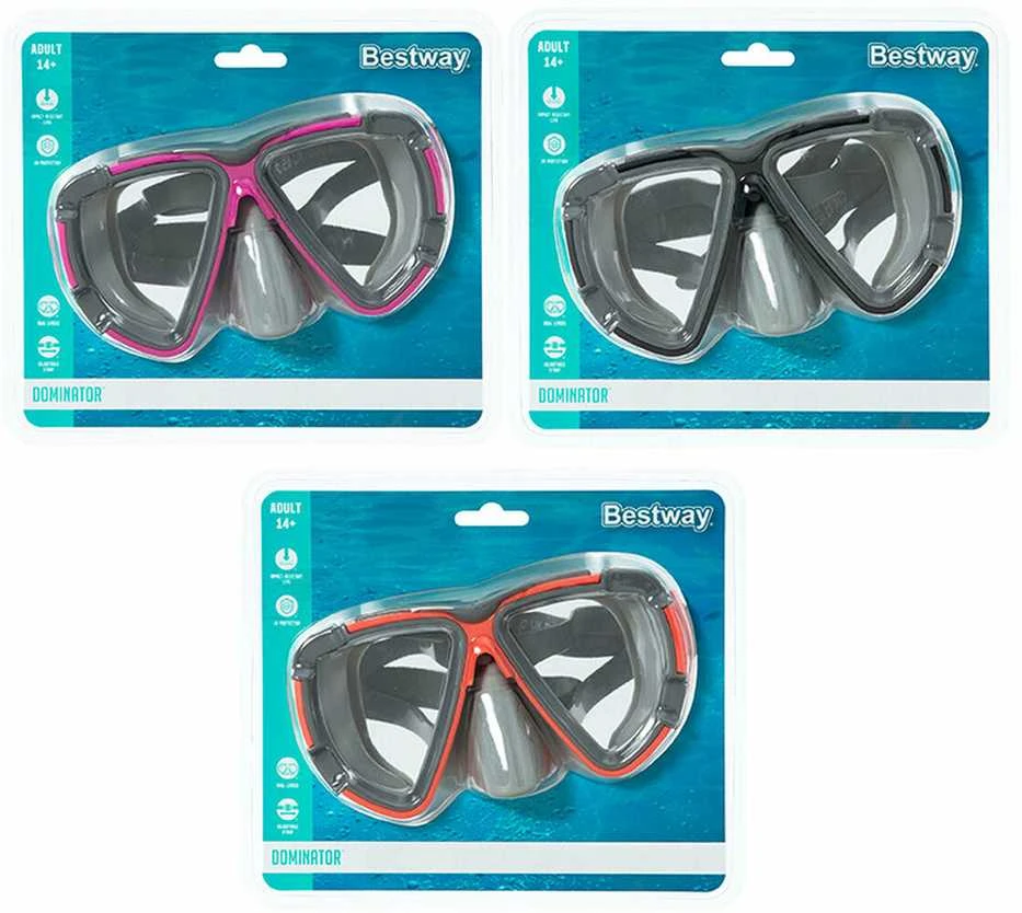Nardymo kaukė Bestway 22052, įvairių spalvų