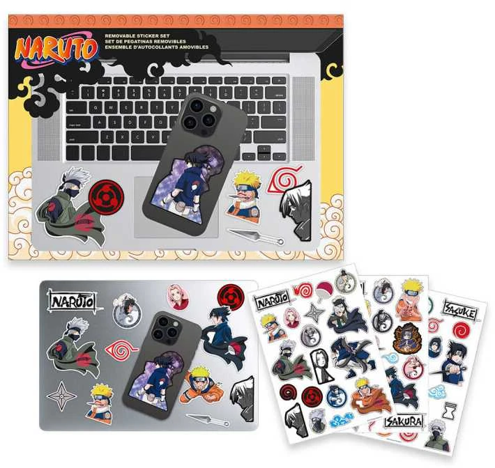 Kids Licensing Naruto Shippuden Removable sticker set