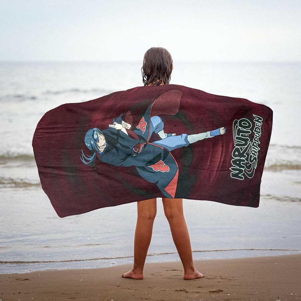 CERDÁ Naruto Shippuden mikropluošto paplūdimio rankšluostis