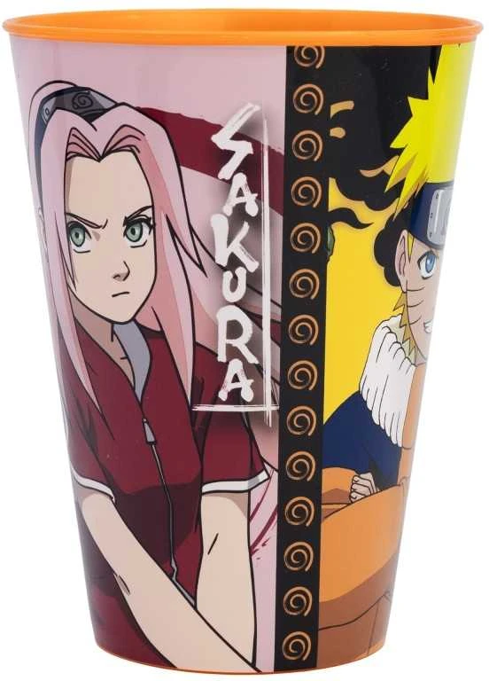 Naruto Jutsu plastikinis puodelis 260 ml