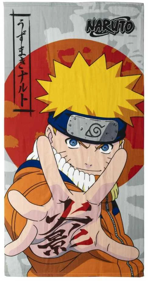 CERDÁ Naruto Shippuden mikropluošto paplūdimio rankšluostis