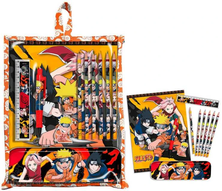 Kids Licensing Naruto Shippuden stationary set