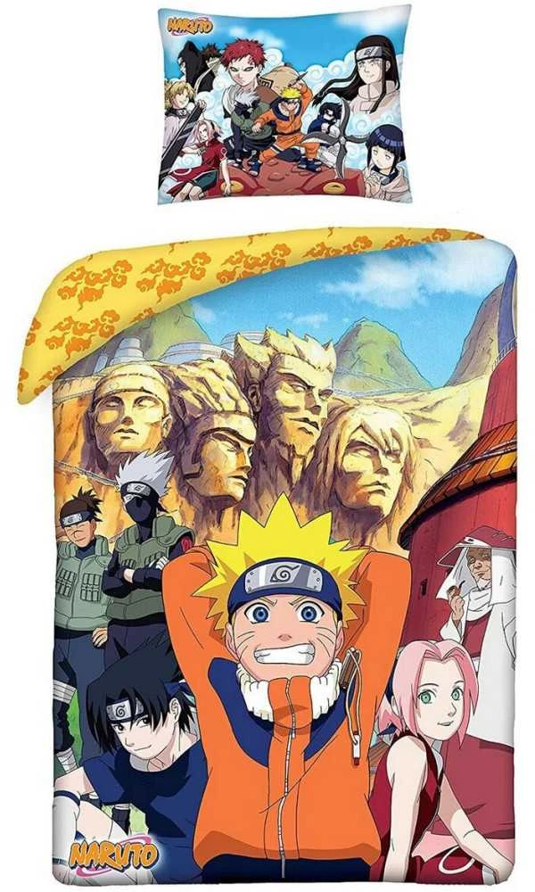 MCU Patalynė medvilnė 140x200 Naruto pagalvės užvalkalas 70x90 3264BL Halantex
