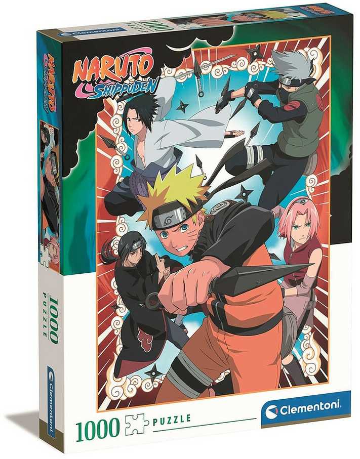 Clementoni Dėlionė 1000 vnt. - Naruto Shippuden