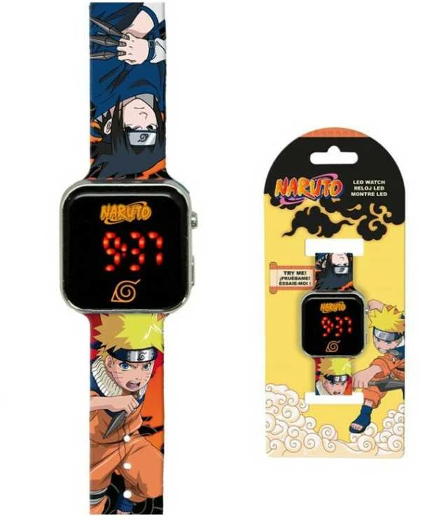 Kids Euroswan Hiszpania Naruto skaitmeninis LED laikrodis