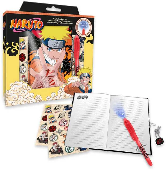 Kids Licensing Naruto Shippuden Diary + magic pen
