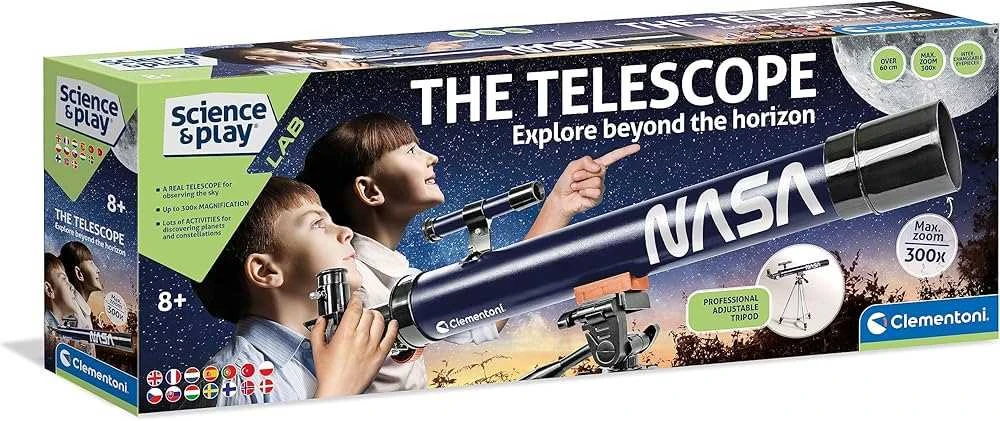 Clementoni Science & Play NASA teleskopas