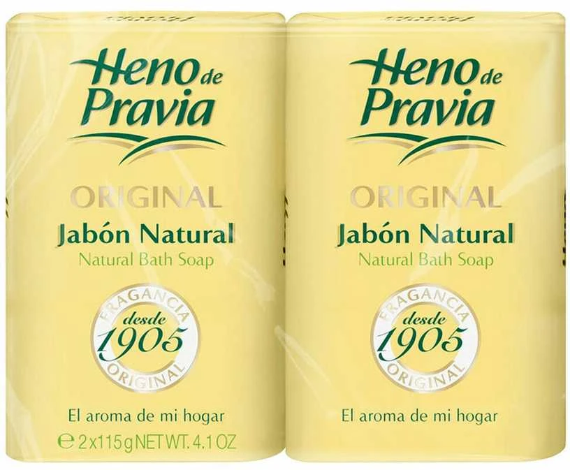 Heno De Pravia Original Jabón Natural Pack 2 X, 115 g