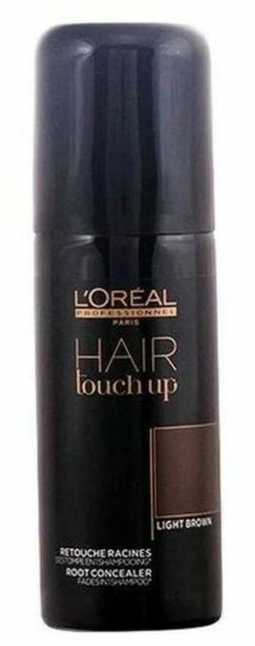 L'oreal plaukų šaknų maskuoklis šviesiai rudas buteliukas