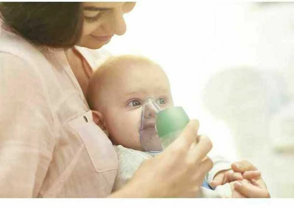 Omron inhaliatorius C301 DuoBaby 2in1 kompresorinis+nosies aspiratorius (specialiai kūdikiams)