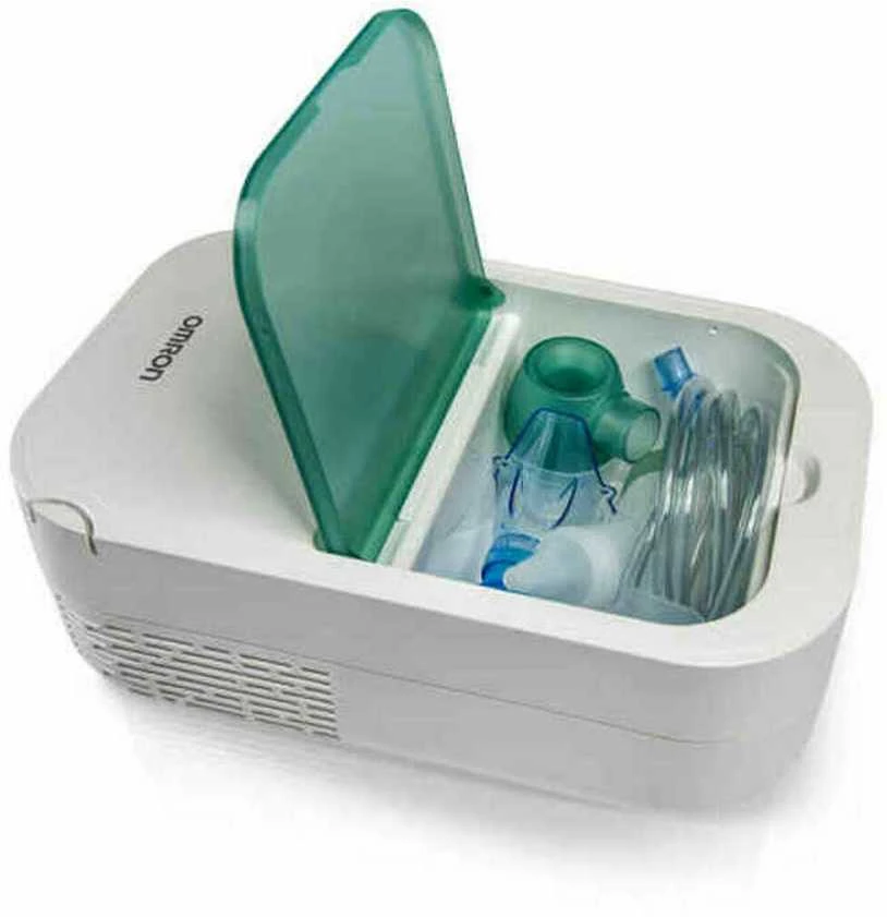 Omron inhaliatorius C301 DuoBaby 2in1 kompresorinis+nosies aspiratorius (specialiai kūdikiams)