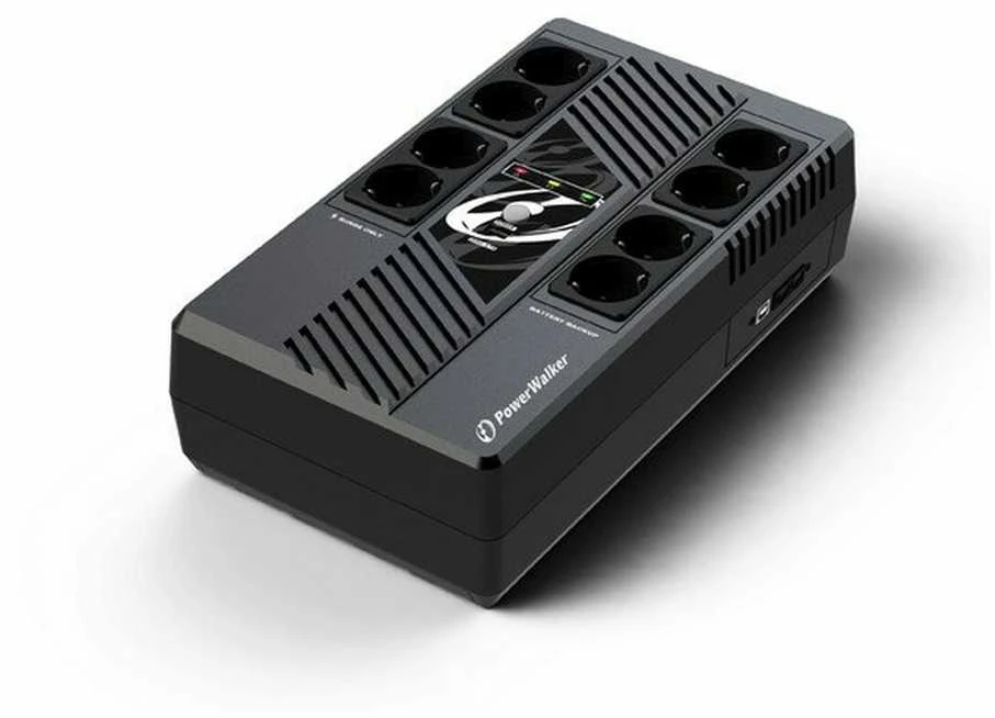 Power Walker POWERWALKER UPS Line-Interactive 100VA MS 8x FR RJ45 įvestis / išvestis USB HID USB įkroviklis
