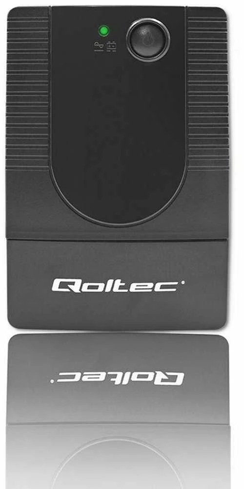 QOLTEC 53773 nepertraukiamo maitinimo linijos interaktyvus monolitas 850VA 480W