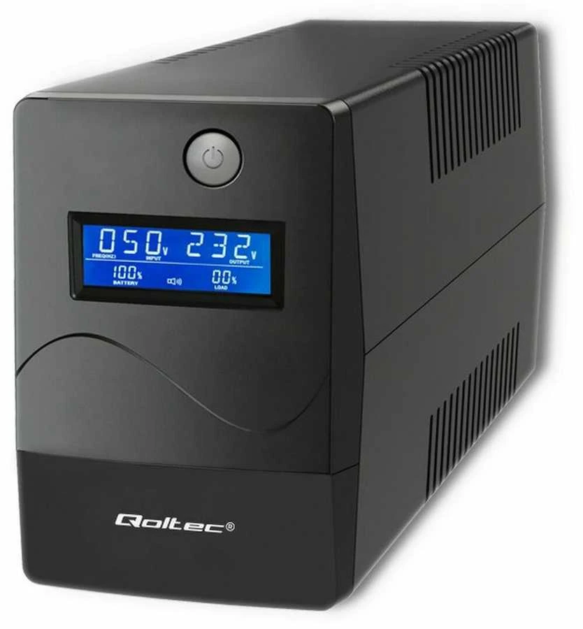 QOLTEC 53977 UPS Monolith 450VA 240W LCD USB RJ45