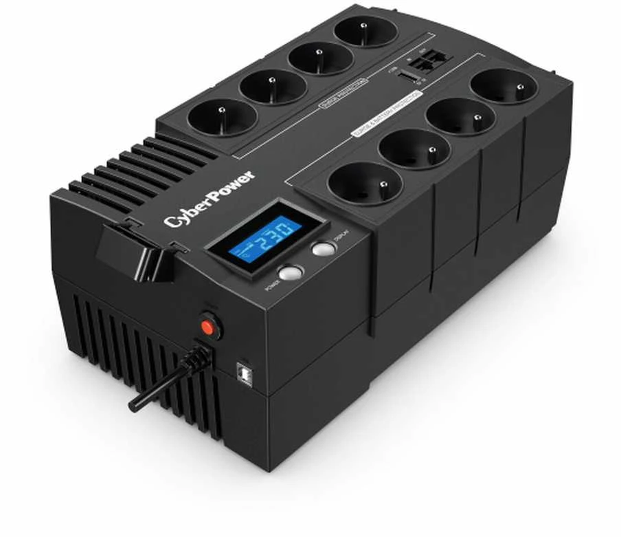 CYBERPOWER BR1000ELCD-FR Cyber Power Žalias Power UPS BR1000ELCD-FR