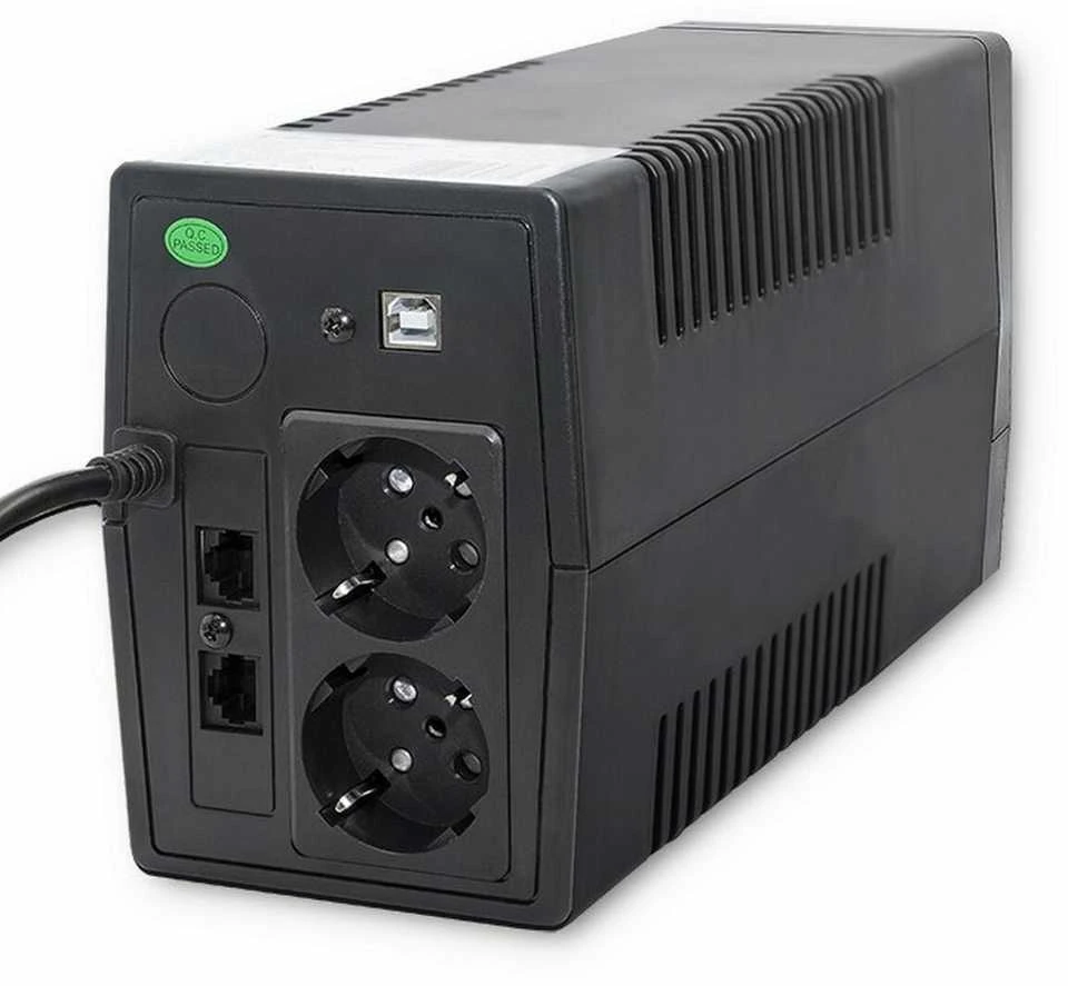 QOLTEC 53977 UPS Monolith 450VA 240W LCD USB RJ45
