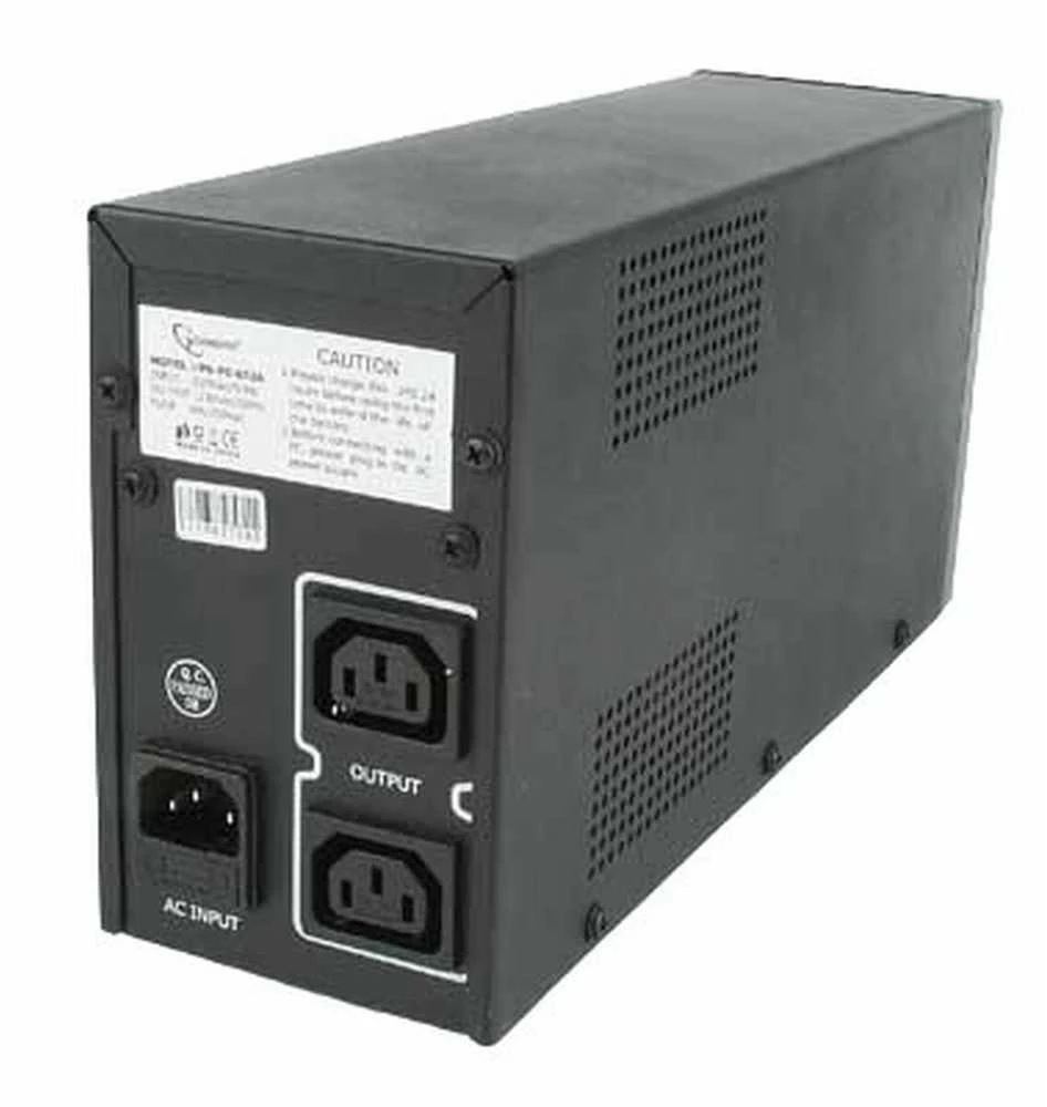 Gembird „EnerGenie“ | Nepertraukiamo maitinimo šaltinis (UPS) UPS-PC-652A su AVR | 650 VA | 220 V | 220 V