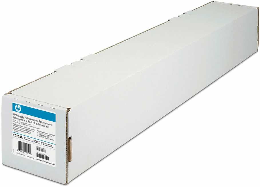Hewlett Packard (HP) HP 2er-Pack Everyday Polypropylen selbstklebend matt 610 mm x 22,9 m