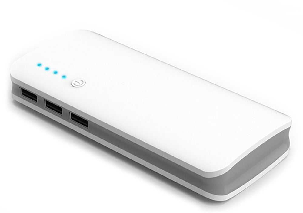 Išorinis akumuliatorius 10000mAh su 3 USB jungtimis