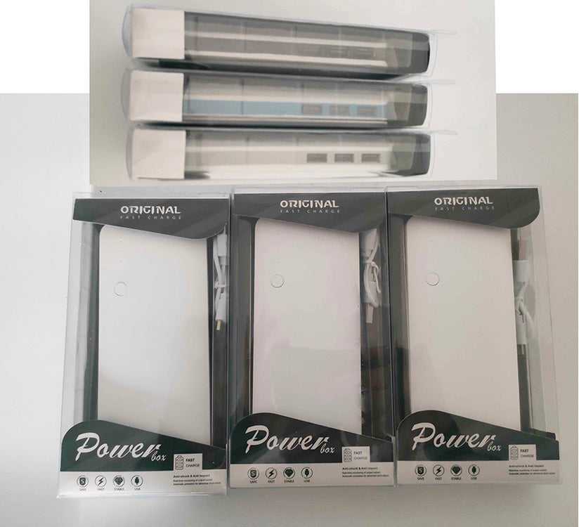 Išorinis akumuliatorius 10000mAh su 3 USB jungtimis